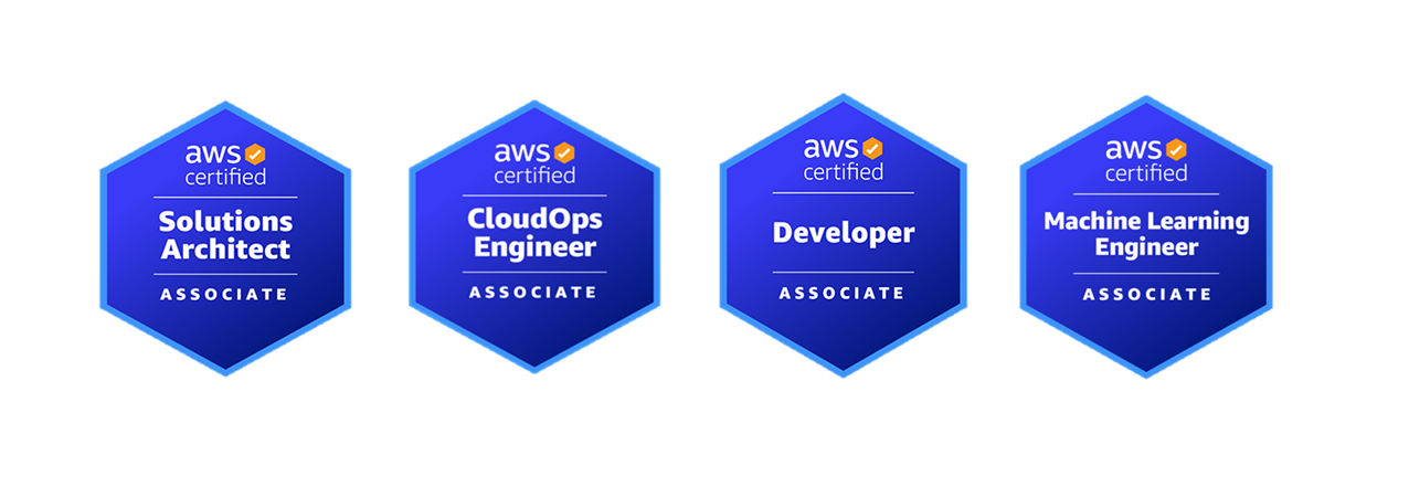 Badges AWS Associate